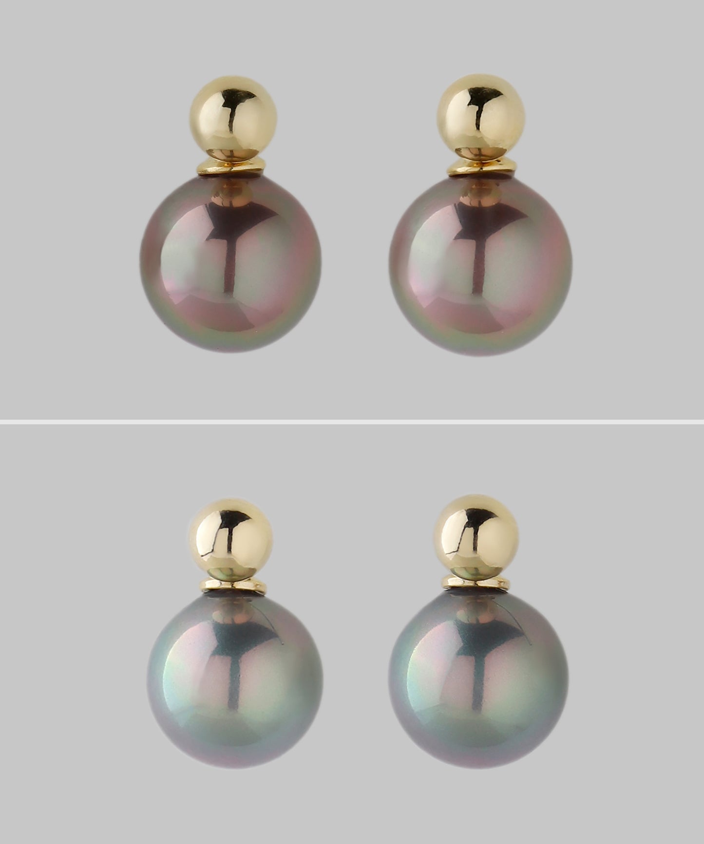 【STOP】3WAY彩色珍珠耳环