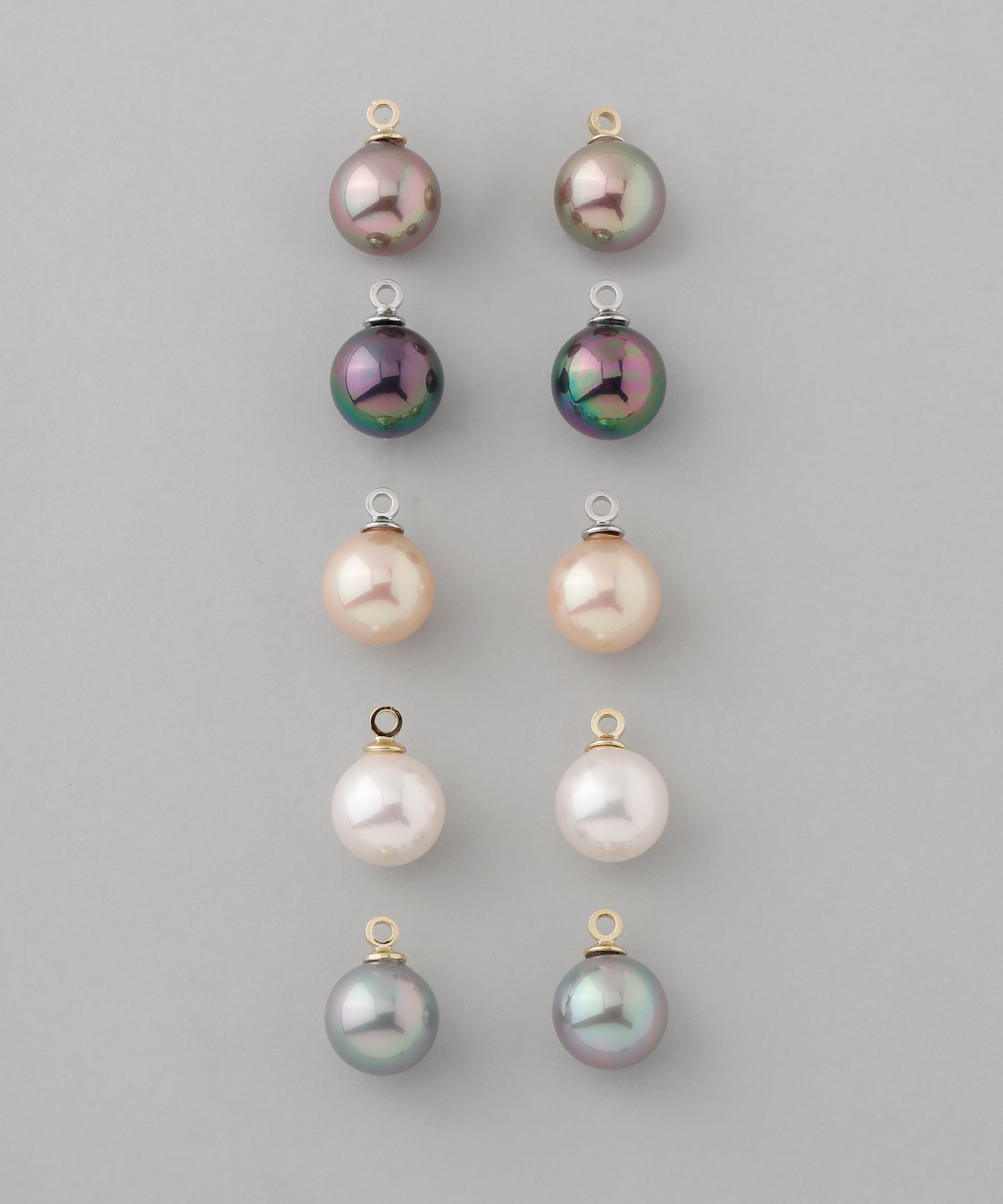 【STOP】3WAY彩色珍珠耳环