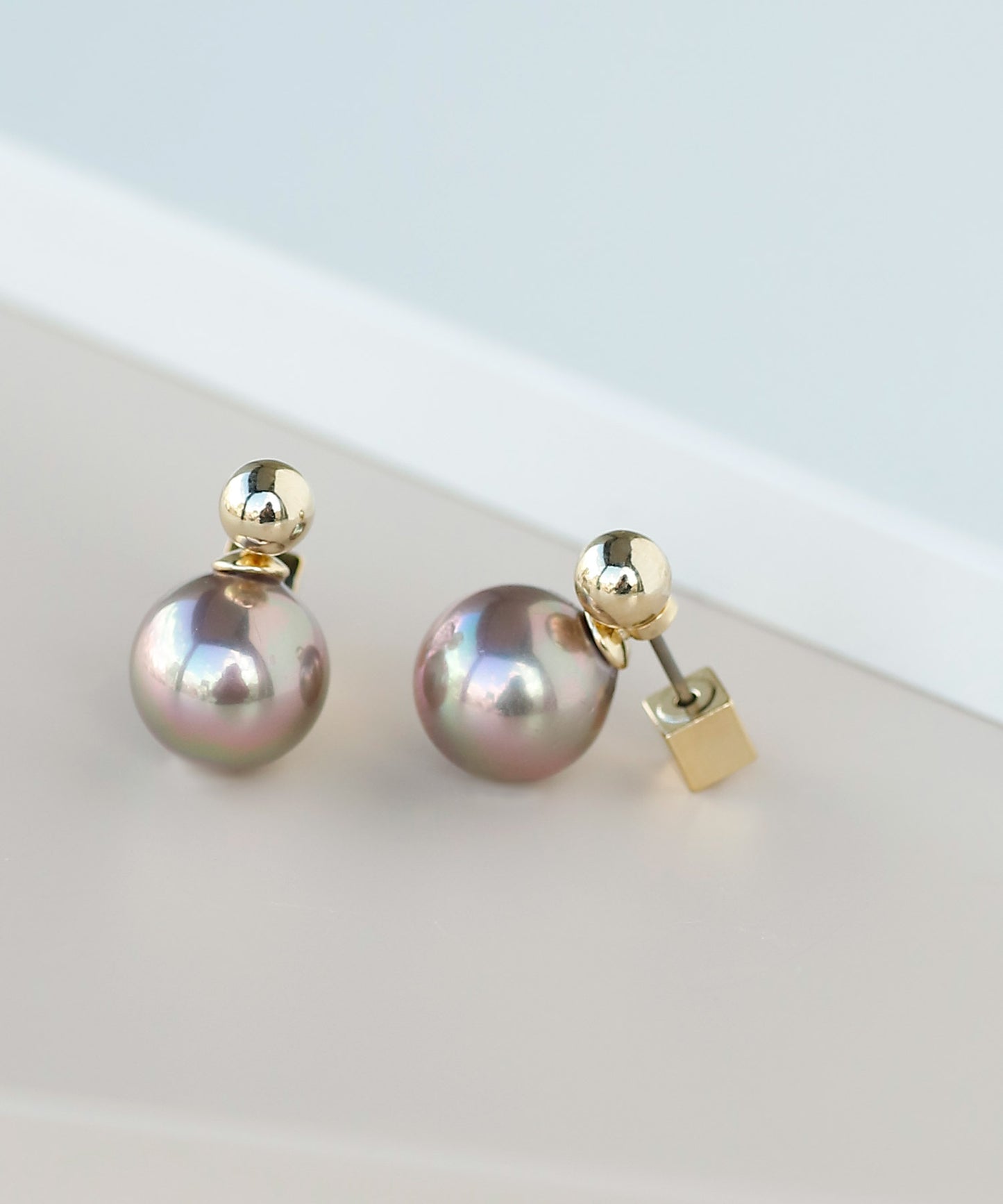 【STOP】3WAY彩色珍珠耳环