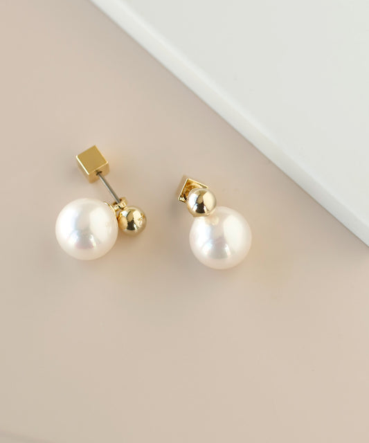 3WAY Color Pearl Earrings [Sheerchic]