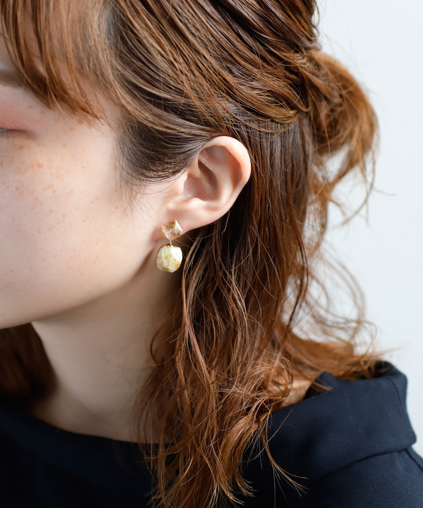 Gemstone Earrings[Sheerchic]