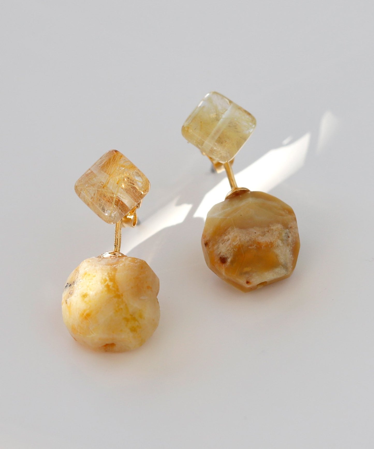 Gemstone Earrings[Sheerchic]
