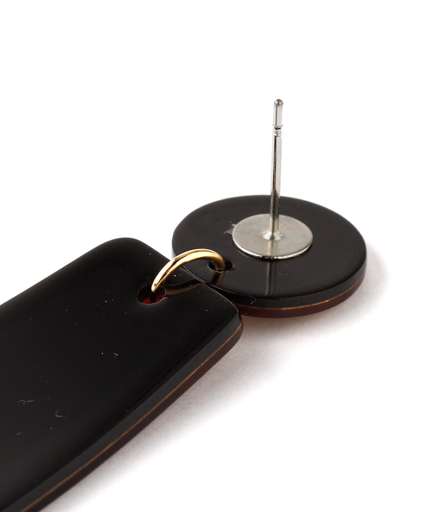 Marble Plate Earrings[Owindeal]