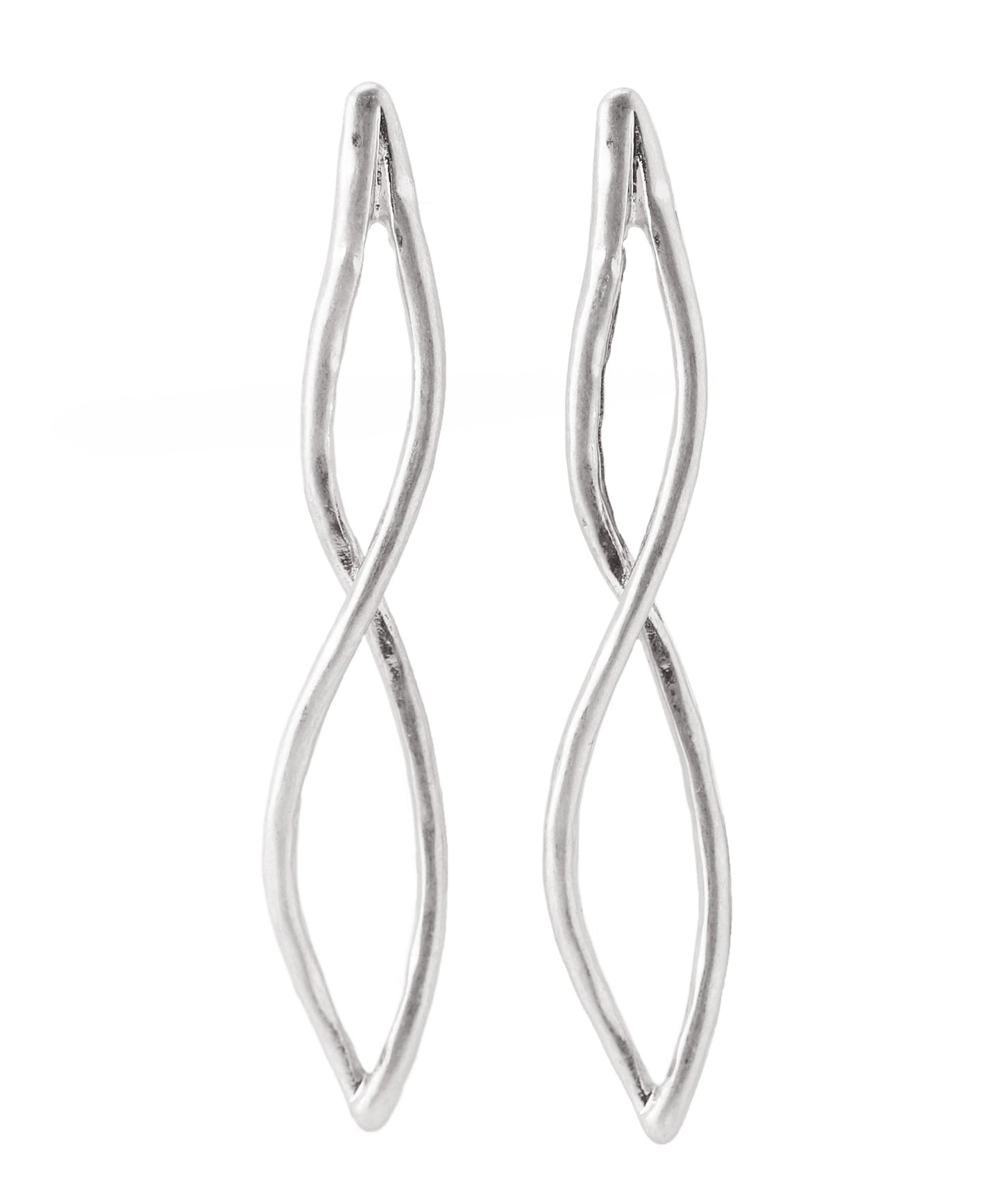 Twisted Line Earrings[Ownideal]