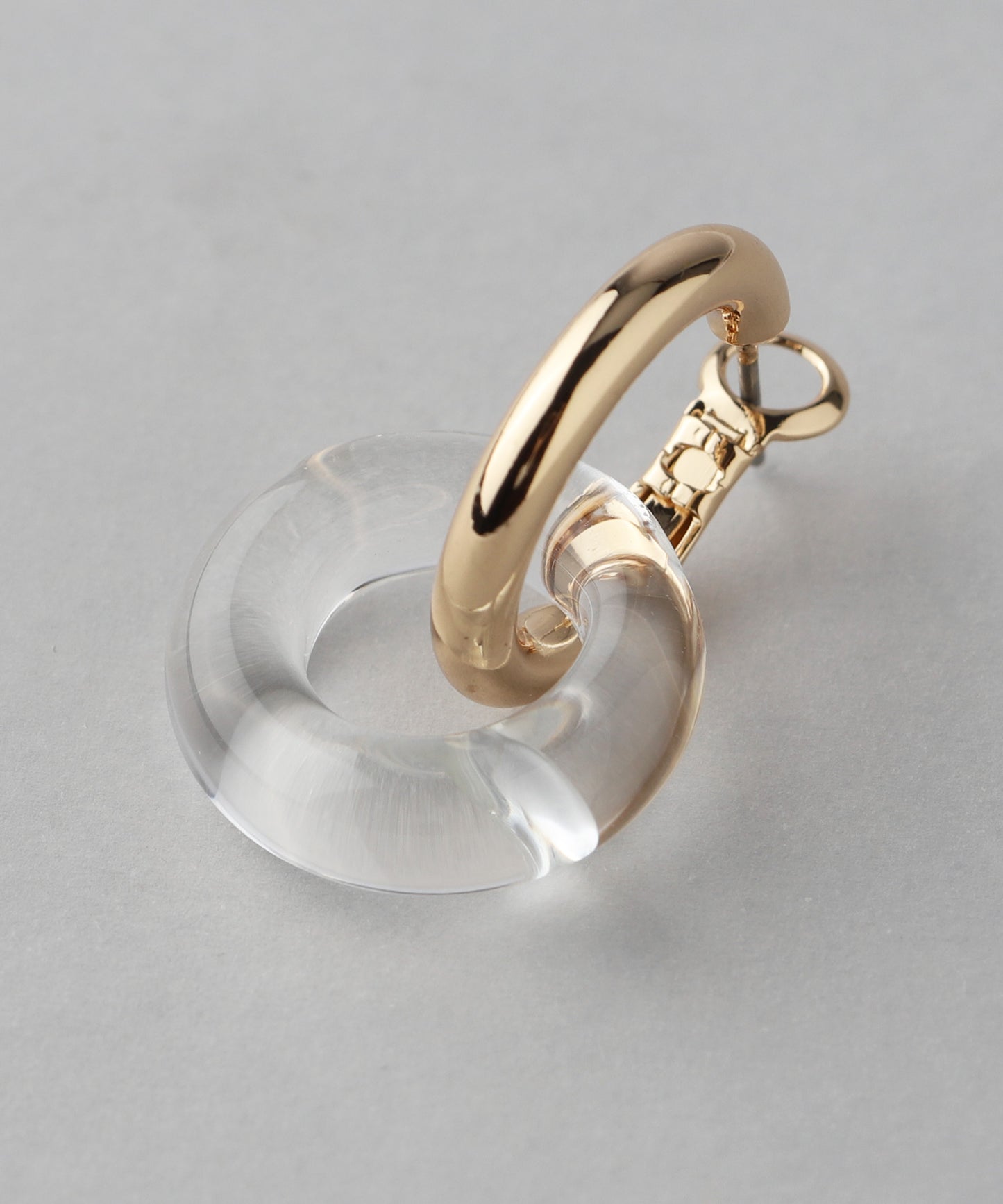 Glass × Metal Earrings[Ownideal]
