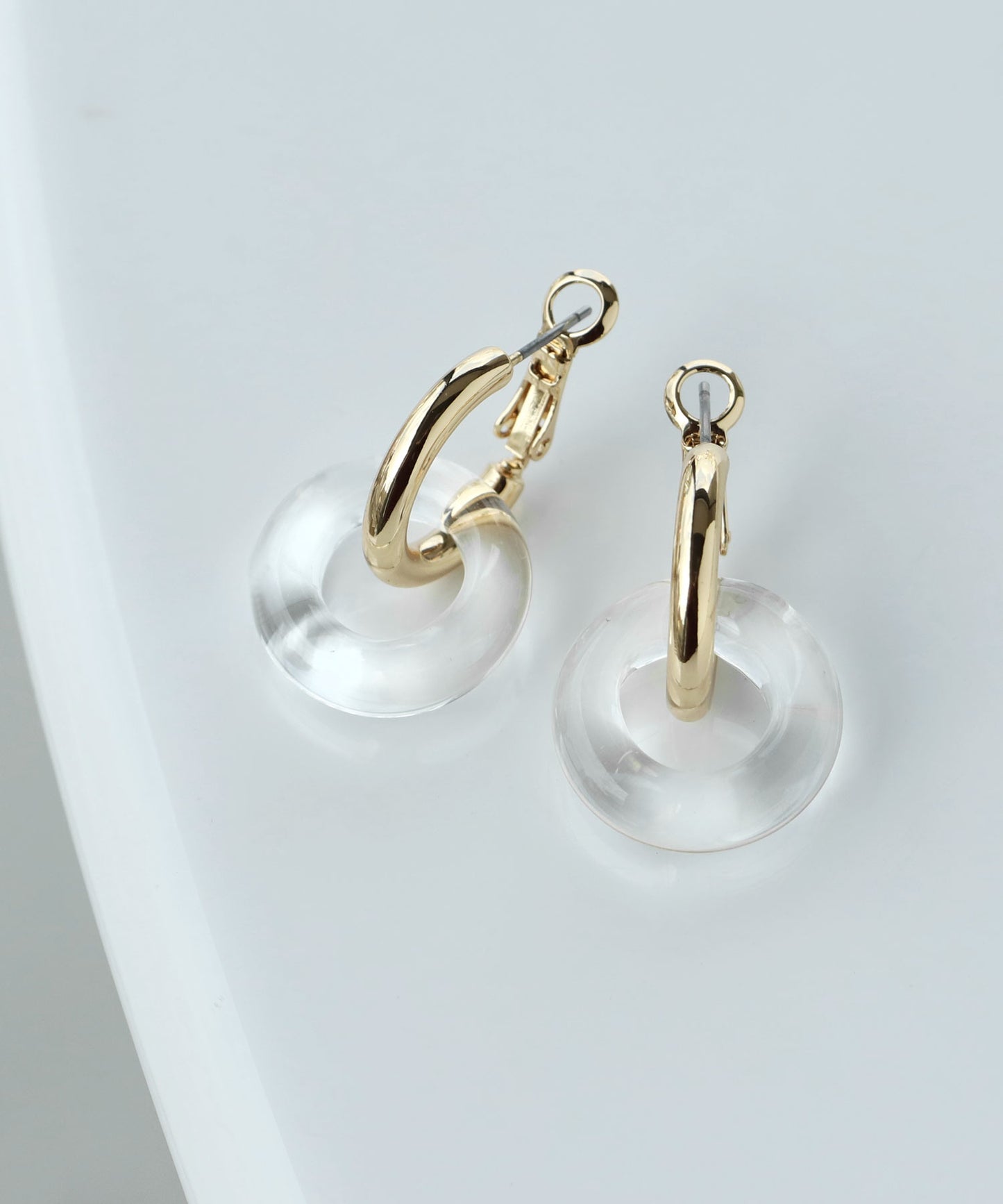 Glass × Metal Earrings[Ownideal]
