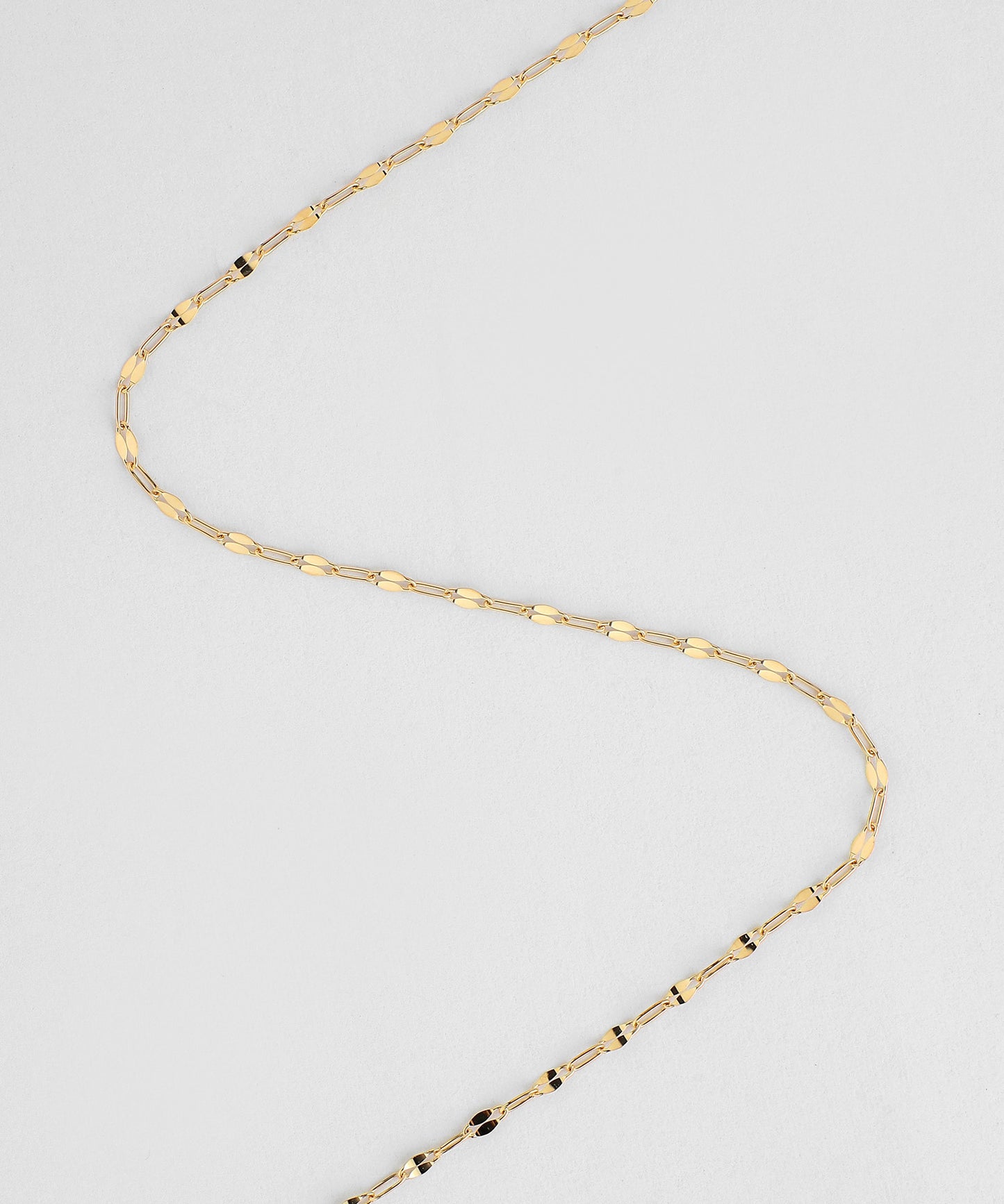 Eclair Chain Necklace [10K][Basic]