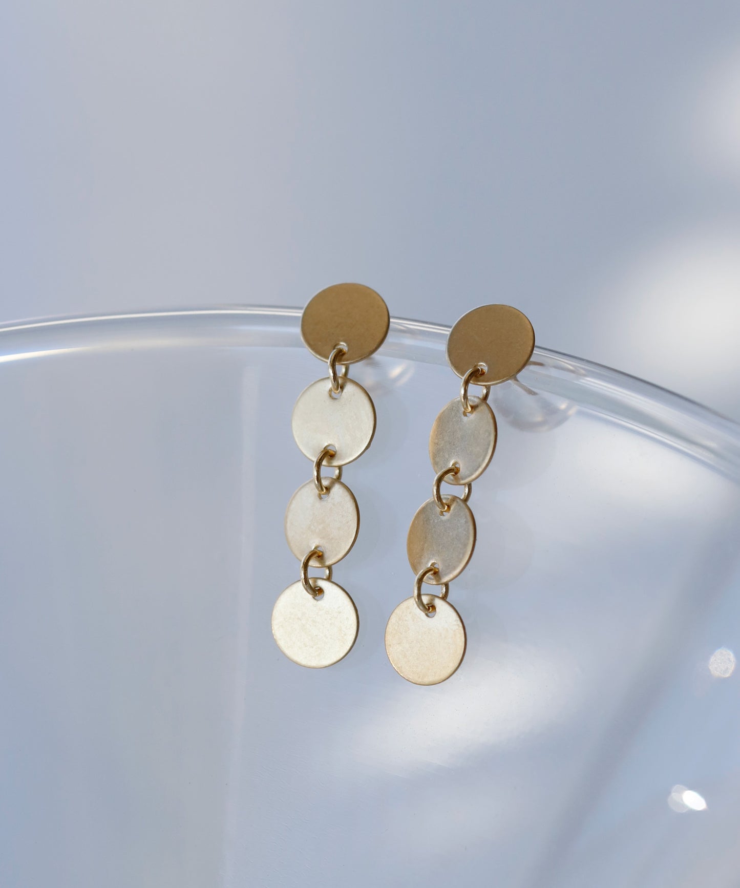 Circle Line Earrings[10K][Basic]