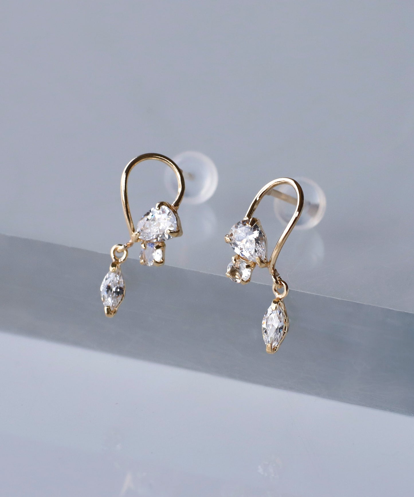 Gemstone Earrings[10K][Basic]