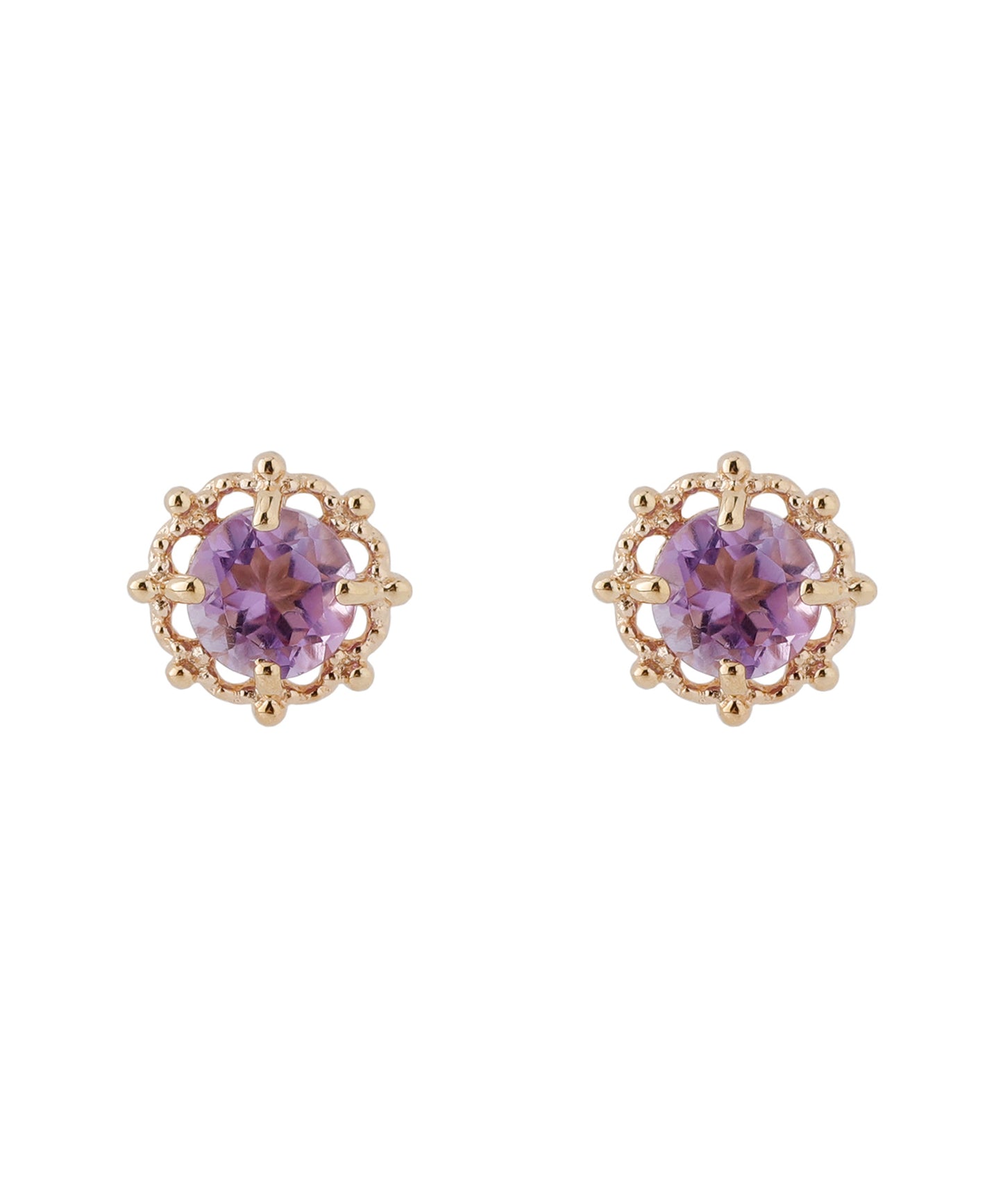 Gemstone Earrings [10K][Basic]
