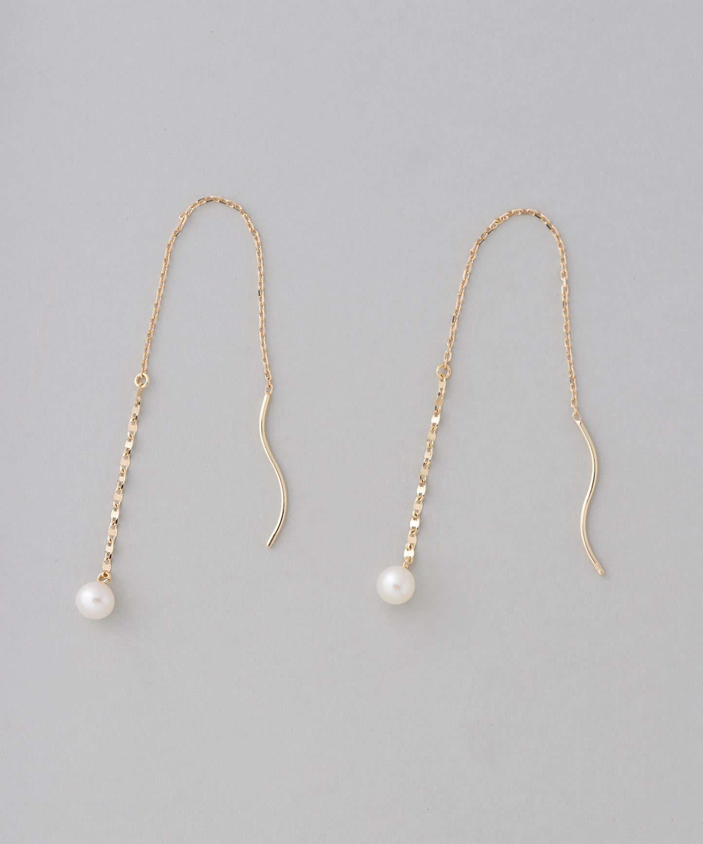 Pearl American Earrings [10K][Basic]