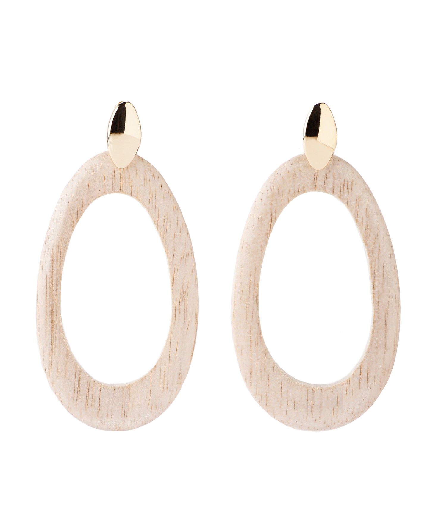 Wood Earrings[Ownideal]
