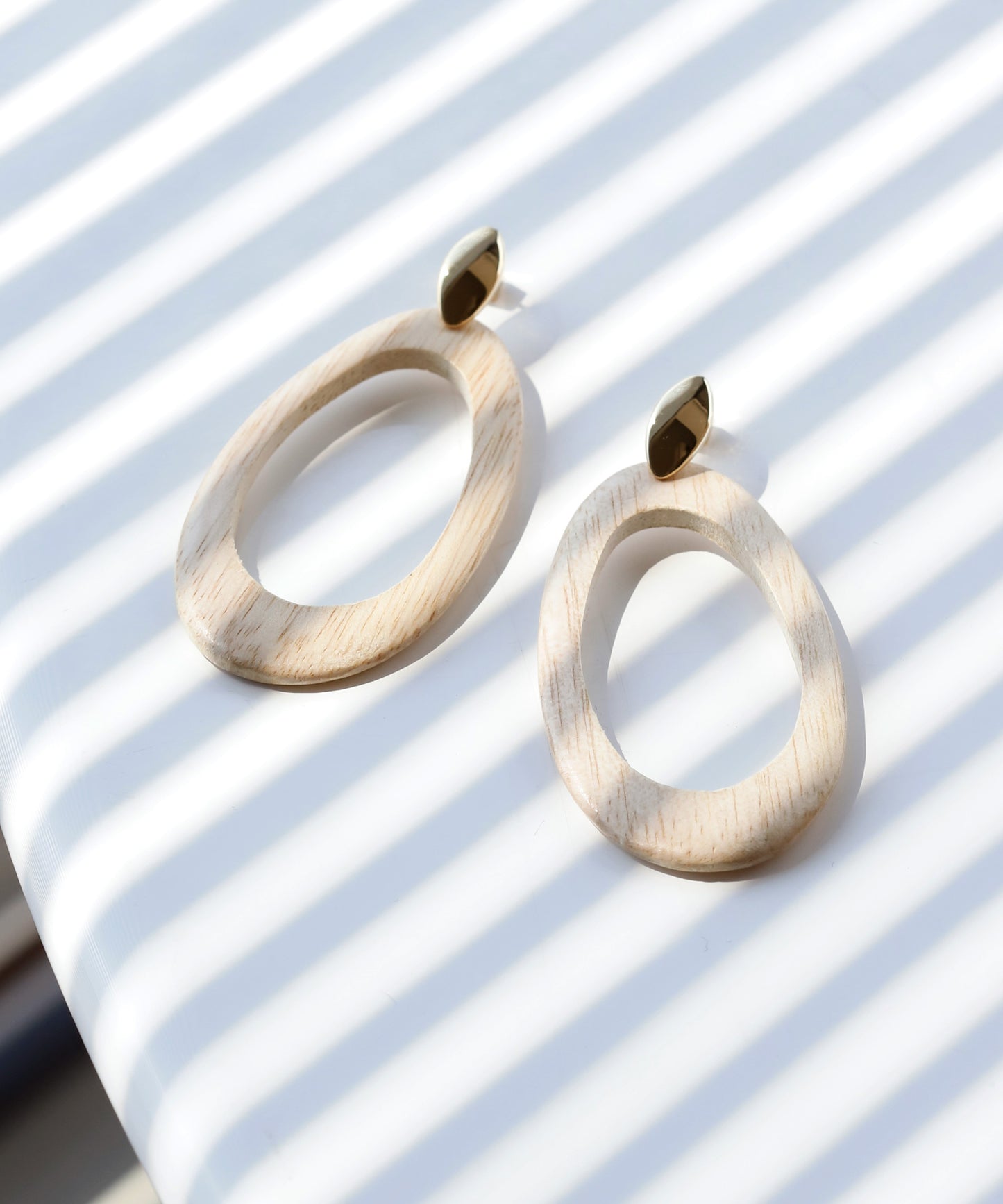 Wood Earrings[Ownideal]