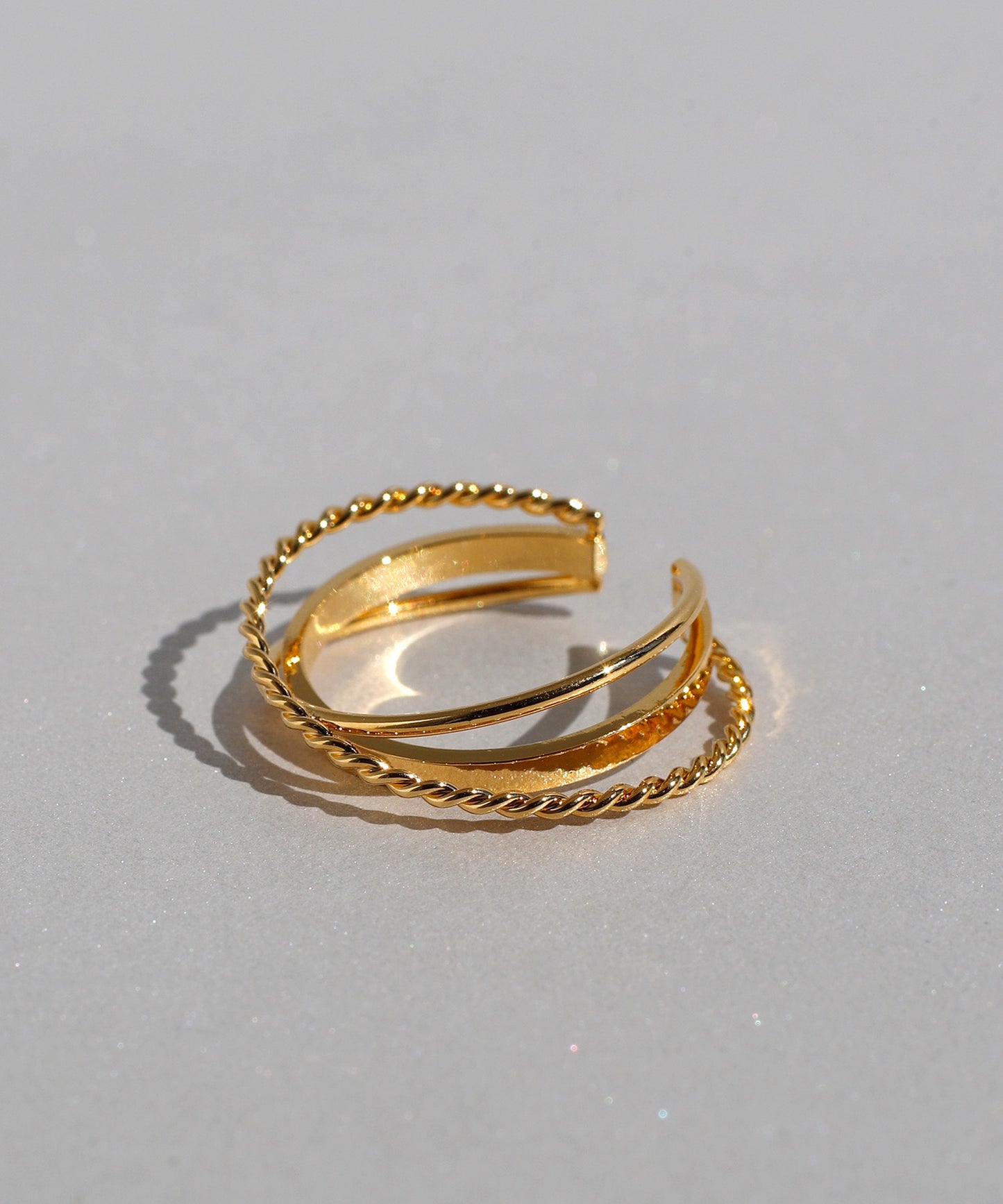 Cross Line Ring [UMU][Sheerchic]
