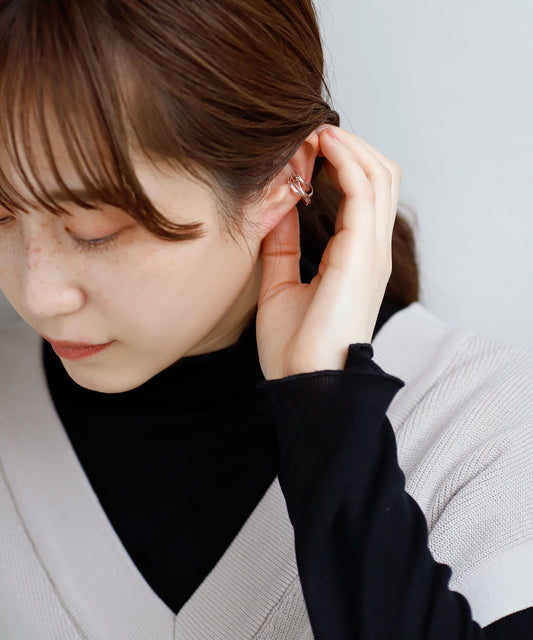 Twist Volume Ear Cuff [UMU][Ownideal]