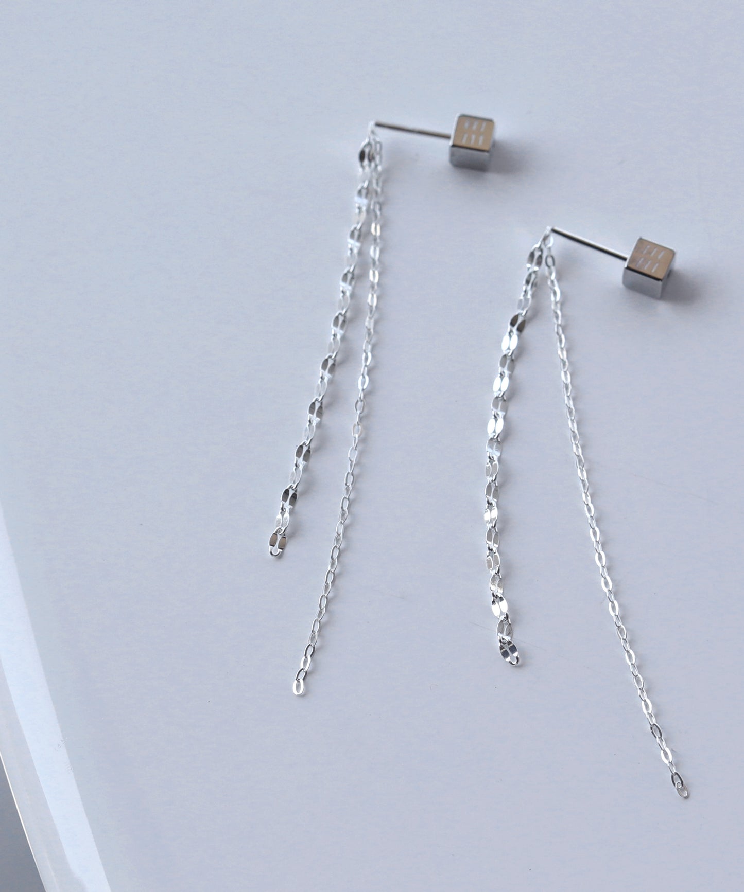 Mix Chain LongEarrings[UMU][Sheerchic]