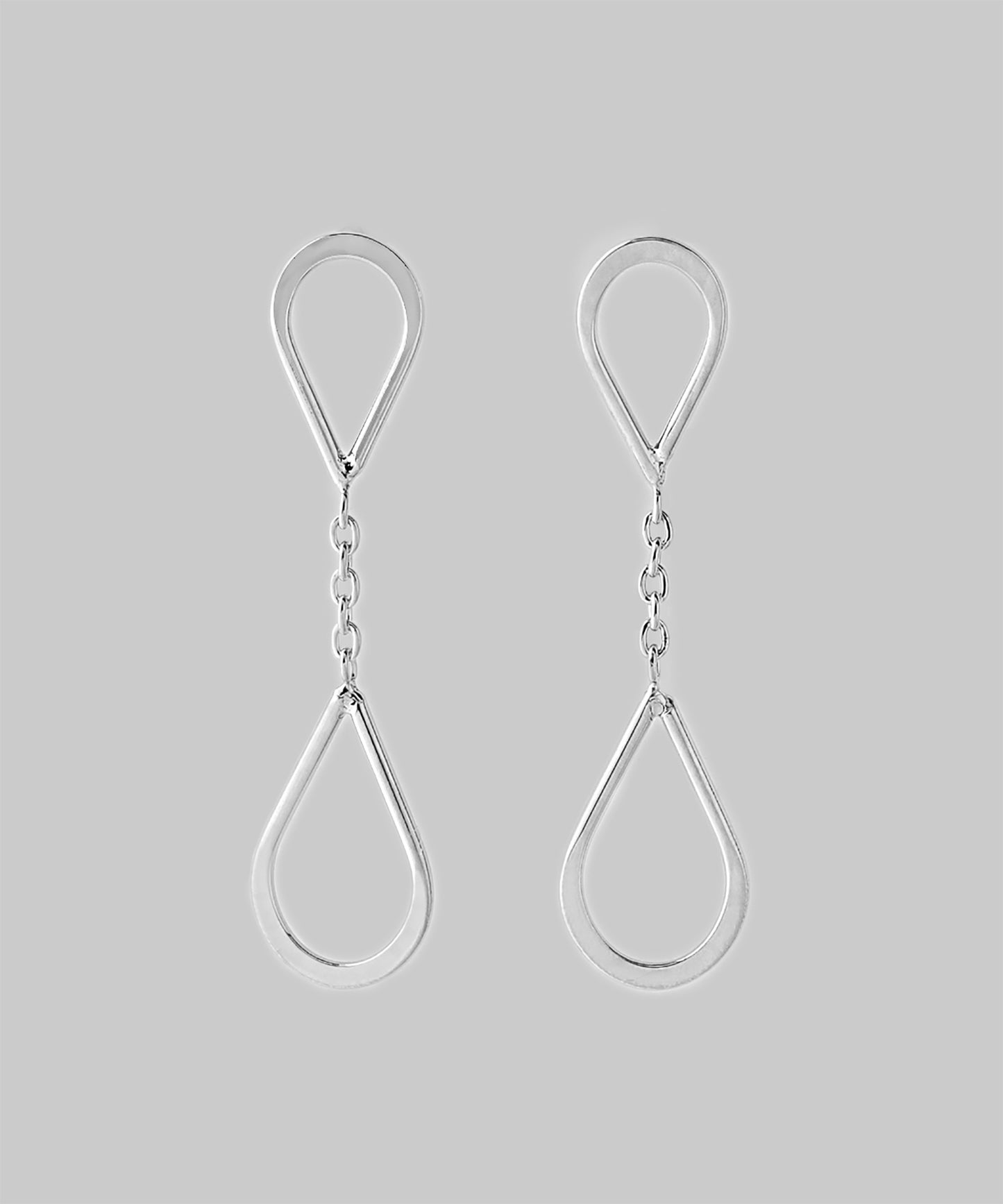 Double Drop Motif Earrings [UMU]