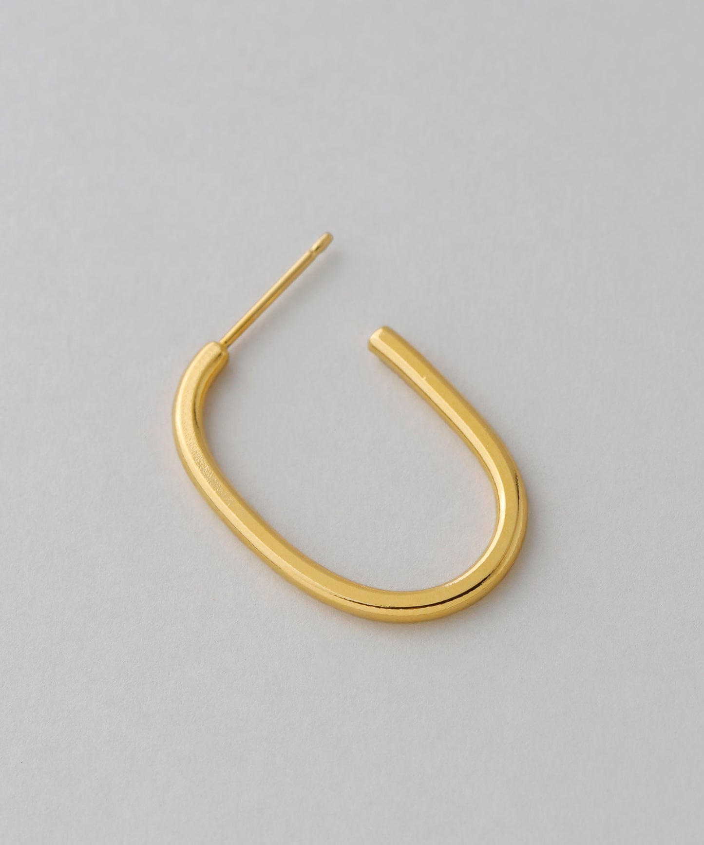 Oval Hoop Earrings [UMU][Sheerchic]