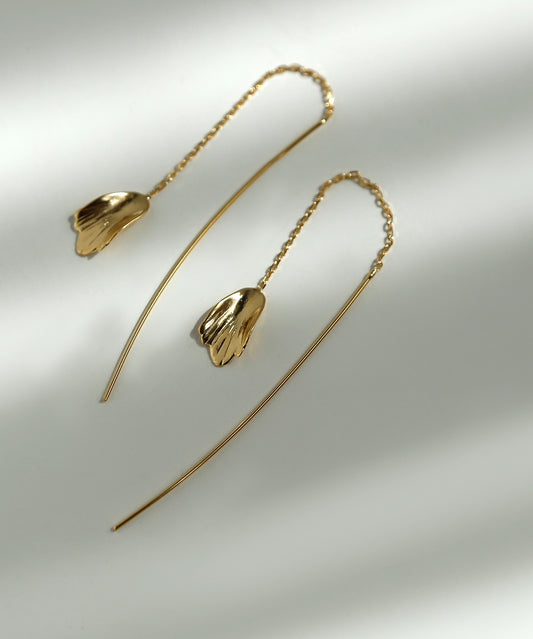 Flower American Earrings [UMU][Sheerchic]