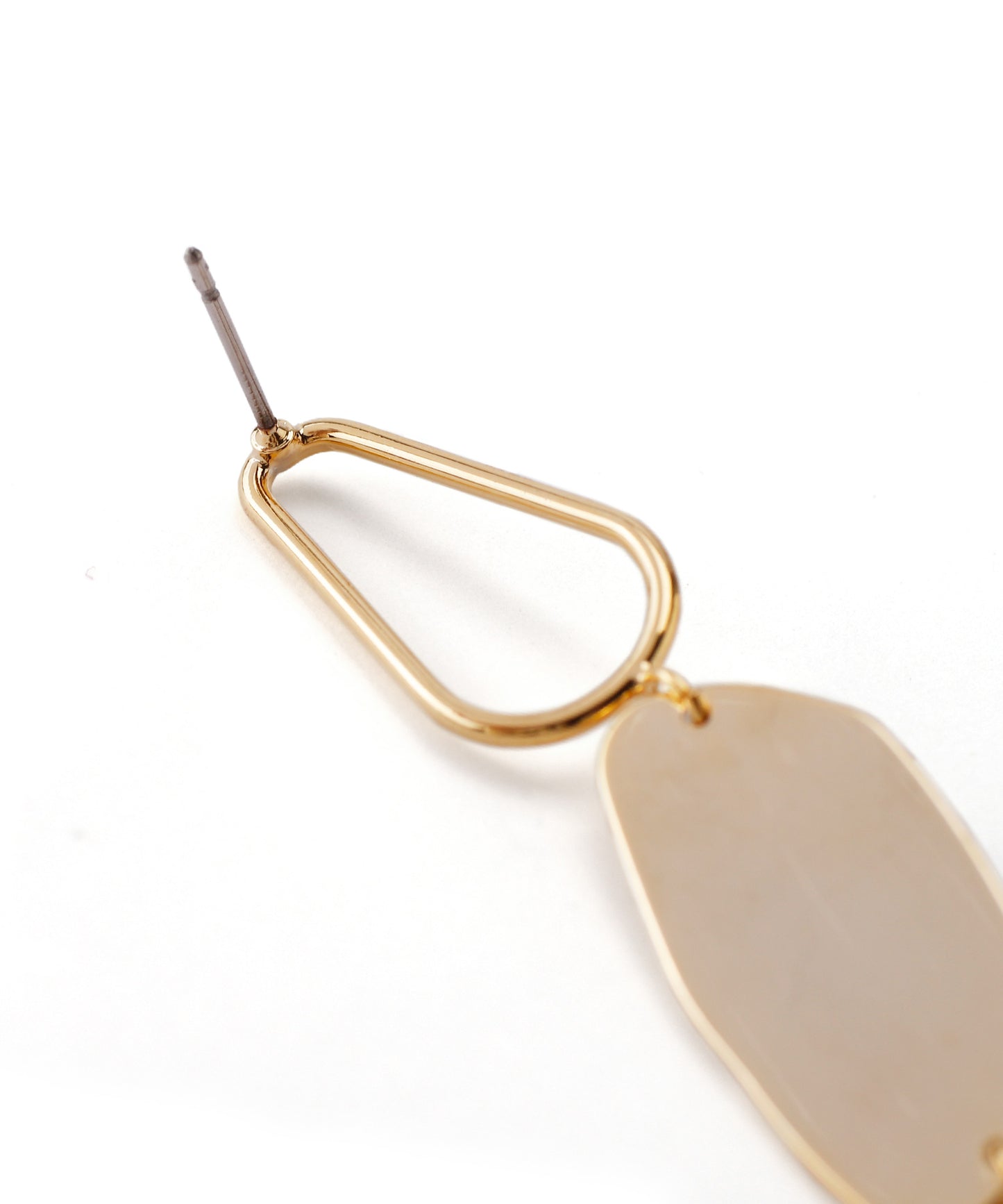 Metal × Pearl Long Earrings[Ownideal]
