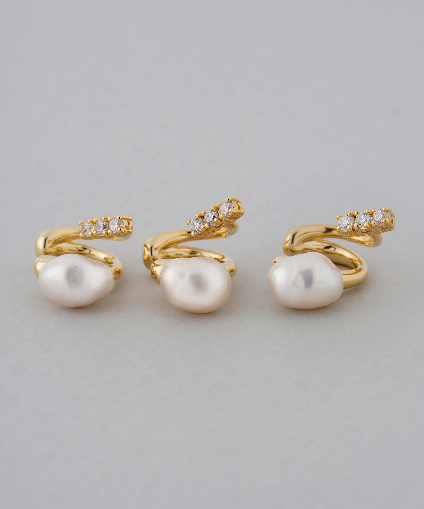 【Online Store Limited】Pearl × Bijoux Ear Cuff [Ownideal]