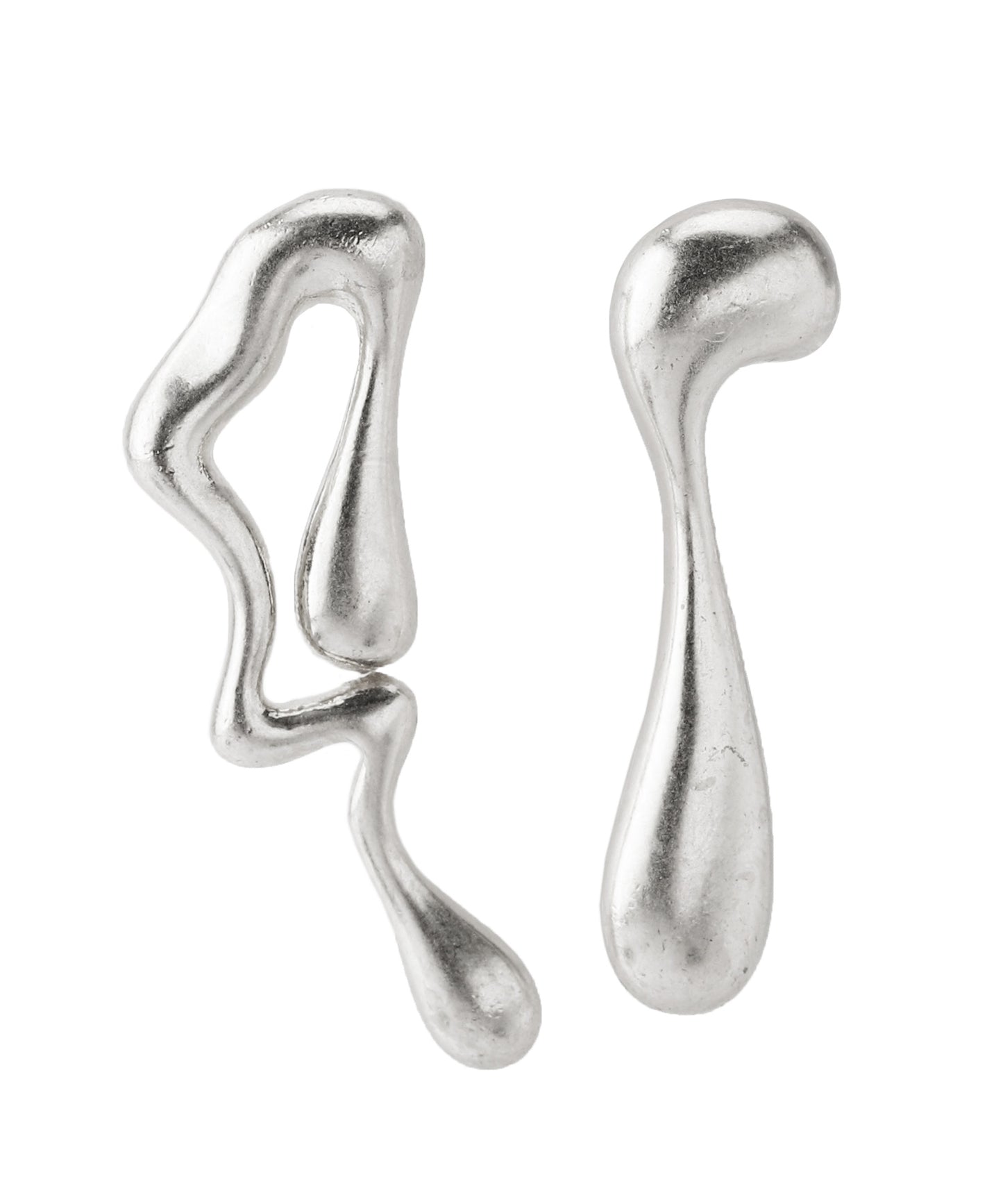 Melted  Asymmetry Earrings[Owindeal]