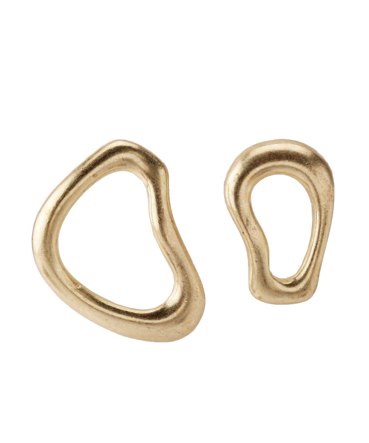 Metal  Asymmetry Earrings[Owindeal]