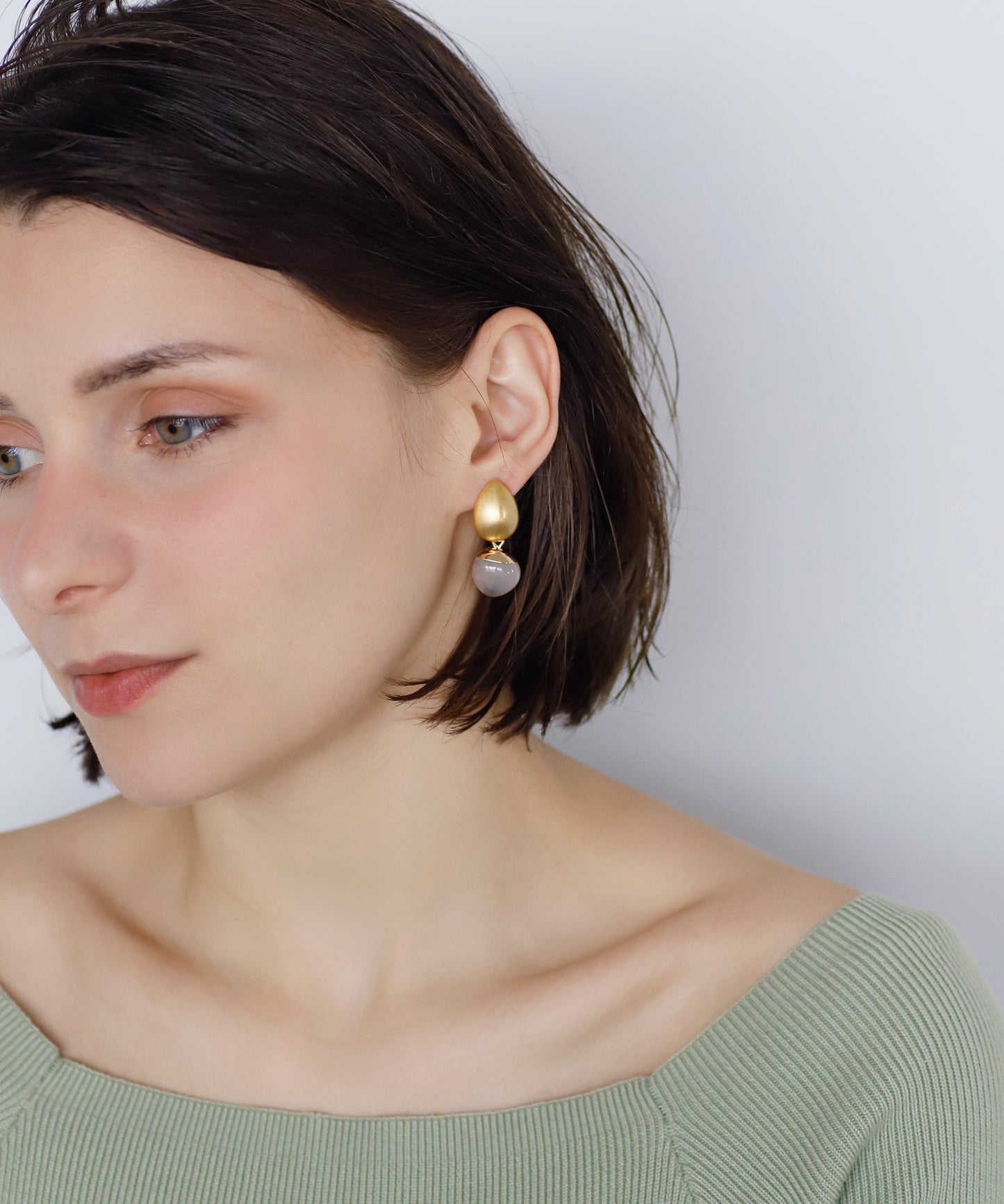 Agate Earrings[Ownideal]
