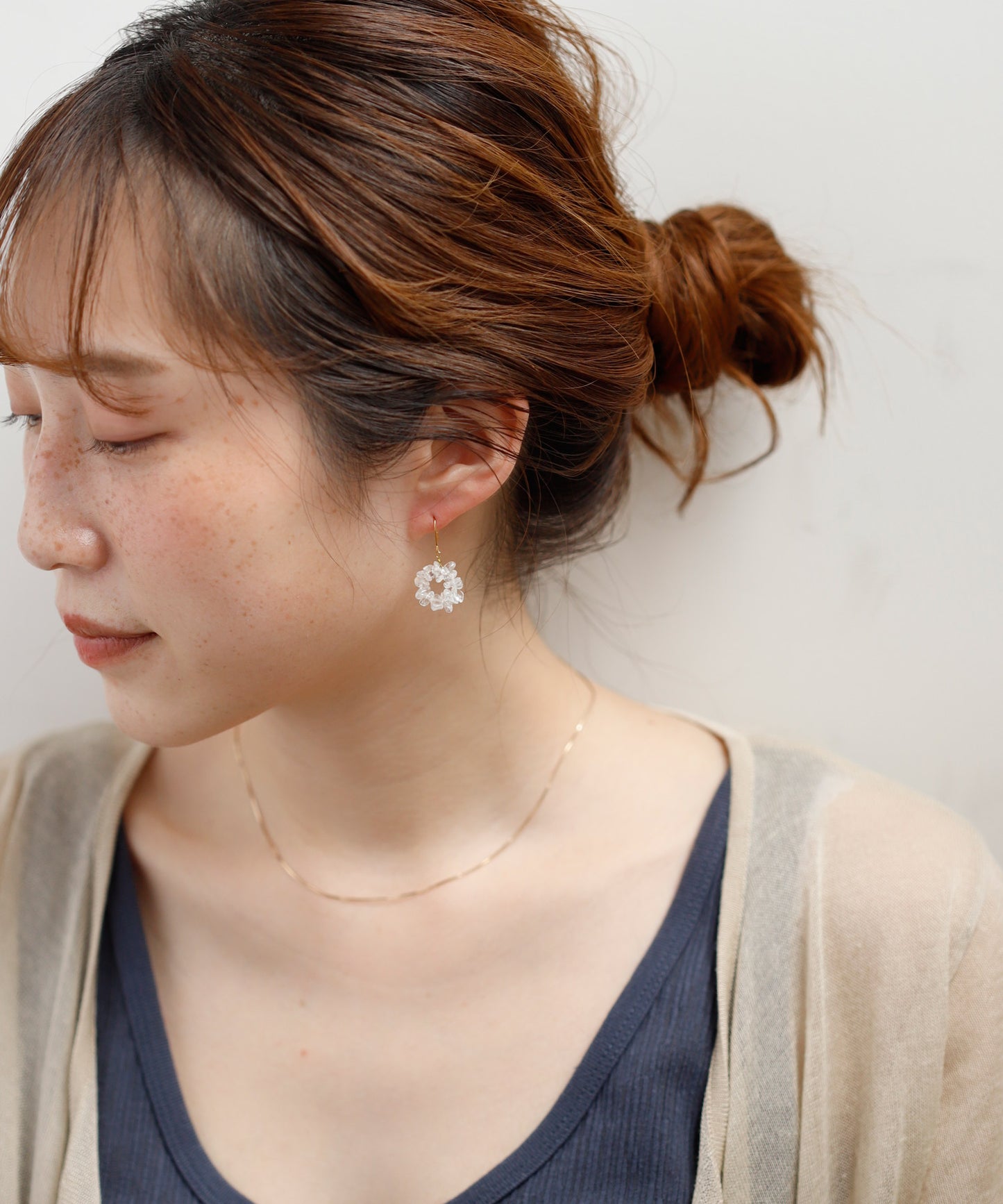 Gemstone Earrings[Sheeerchic]