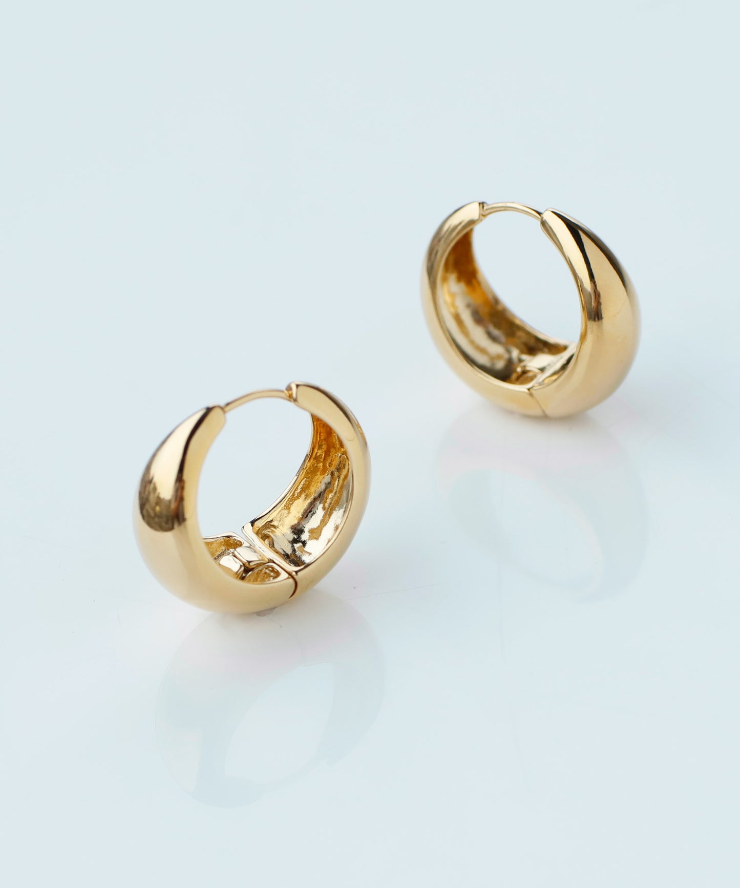 Volume Hoop Earrings [Basic]