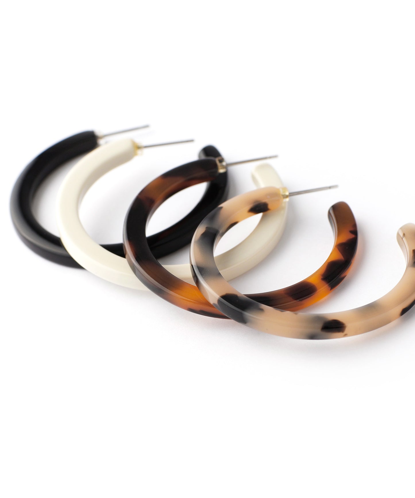 Color Hoop Earrings[Basic]