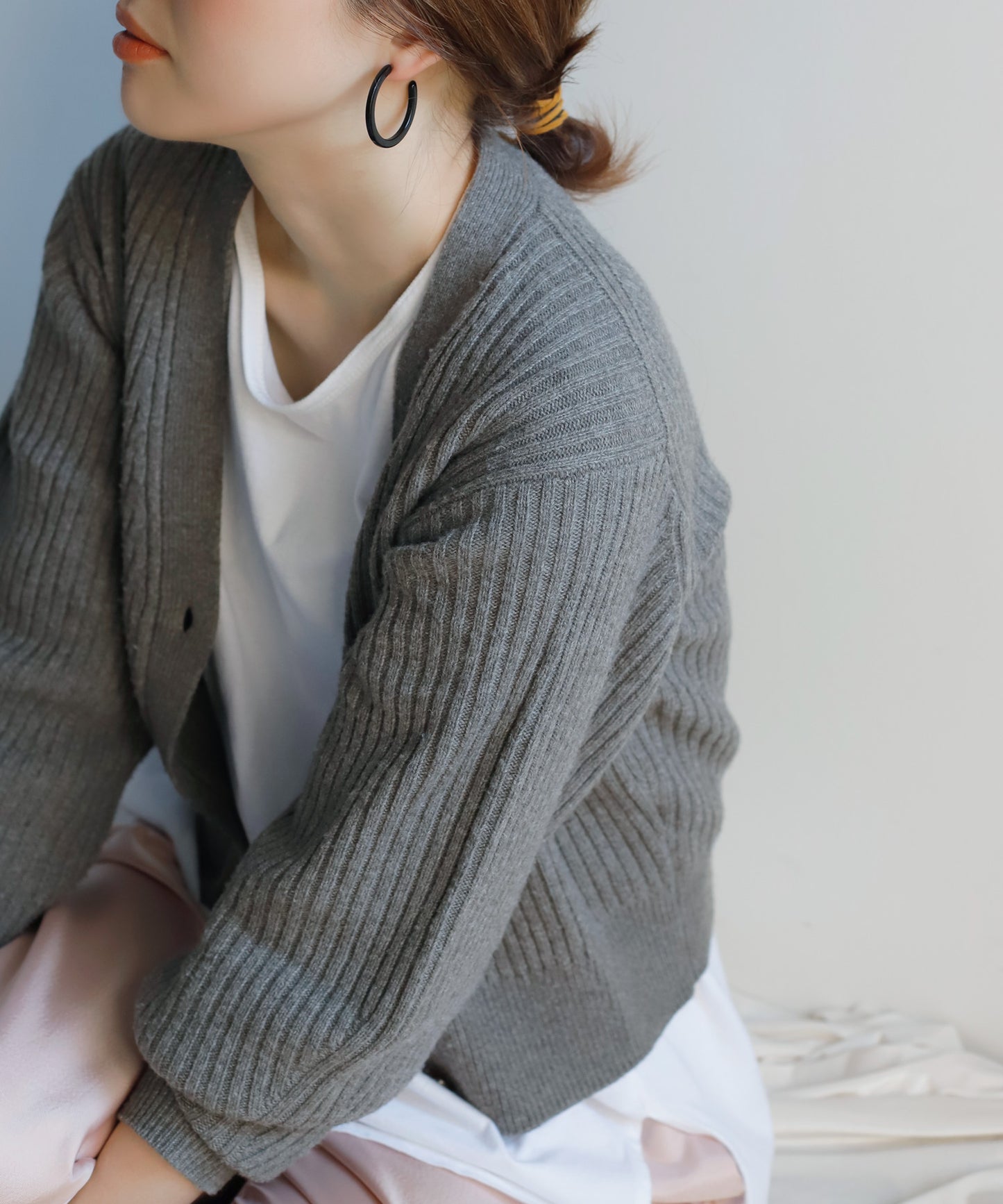 Color Hoop Earrings[Basic]